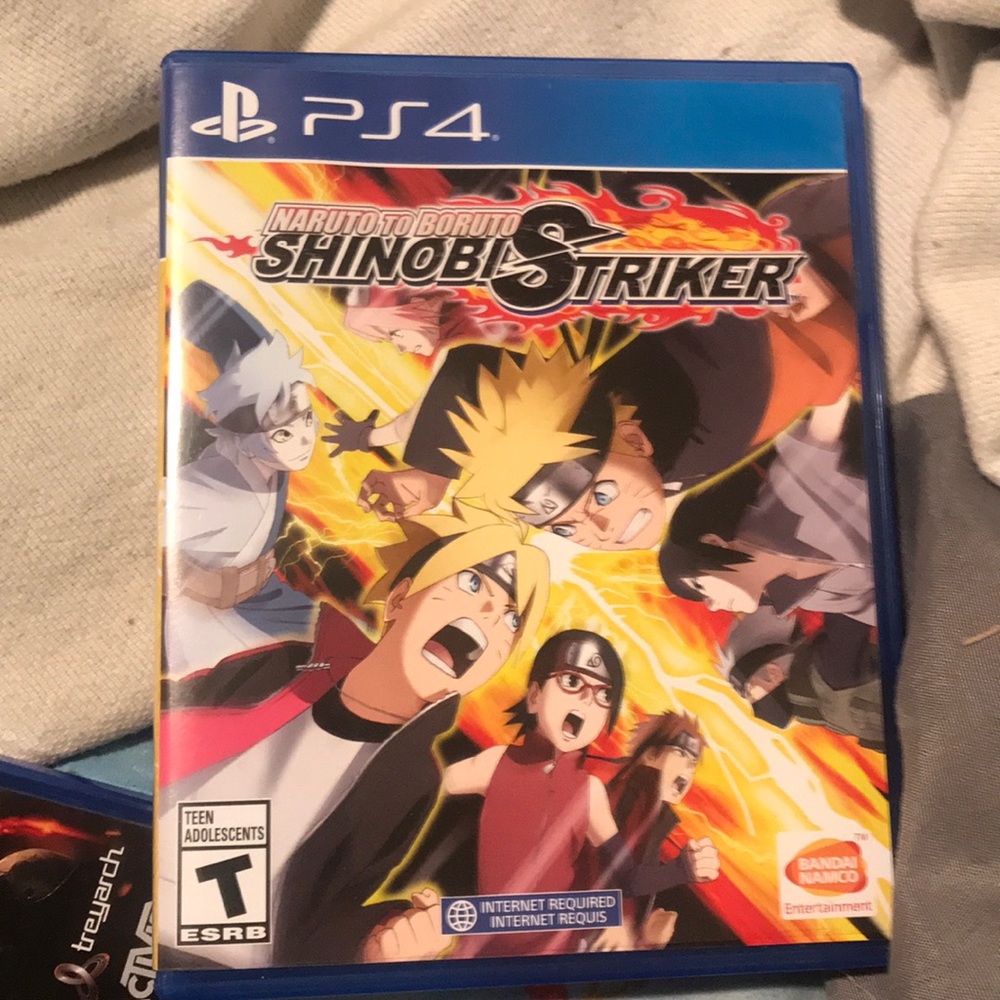 Call of Duty Black Ops 3 and Naruto Shinobi.